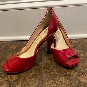 Red Jessica Simpson Heels
